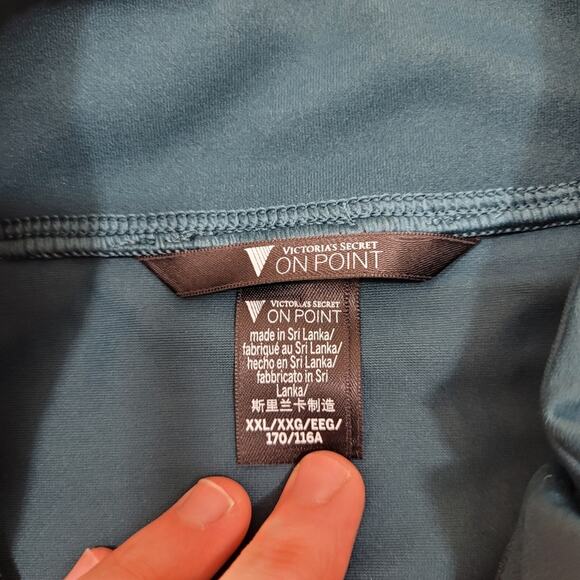 Victoria's secret on point crop green fitted jacket - Picture 5 of 8